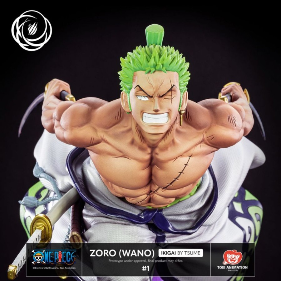 Shop Tsume One Piece | One Piece - Zorro (Wano) Statue / Ikigai: Tsume