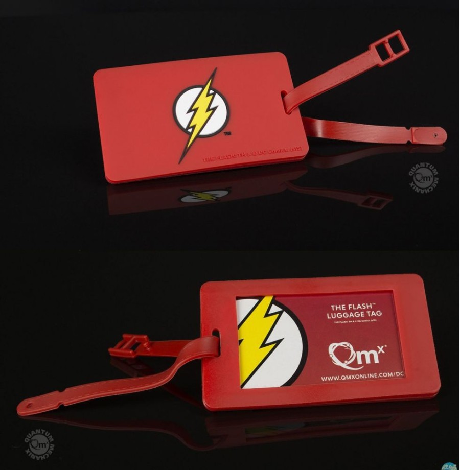 Shop Quantum Mechanix Schlusselanhanger | Dc Comics - Flash Kofferanhanger - Q-Tag: Quantum Mechanix