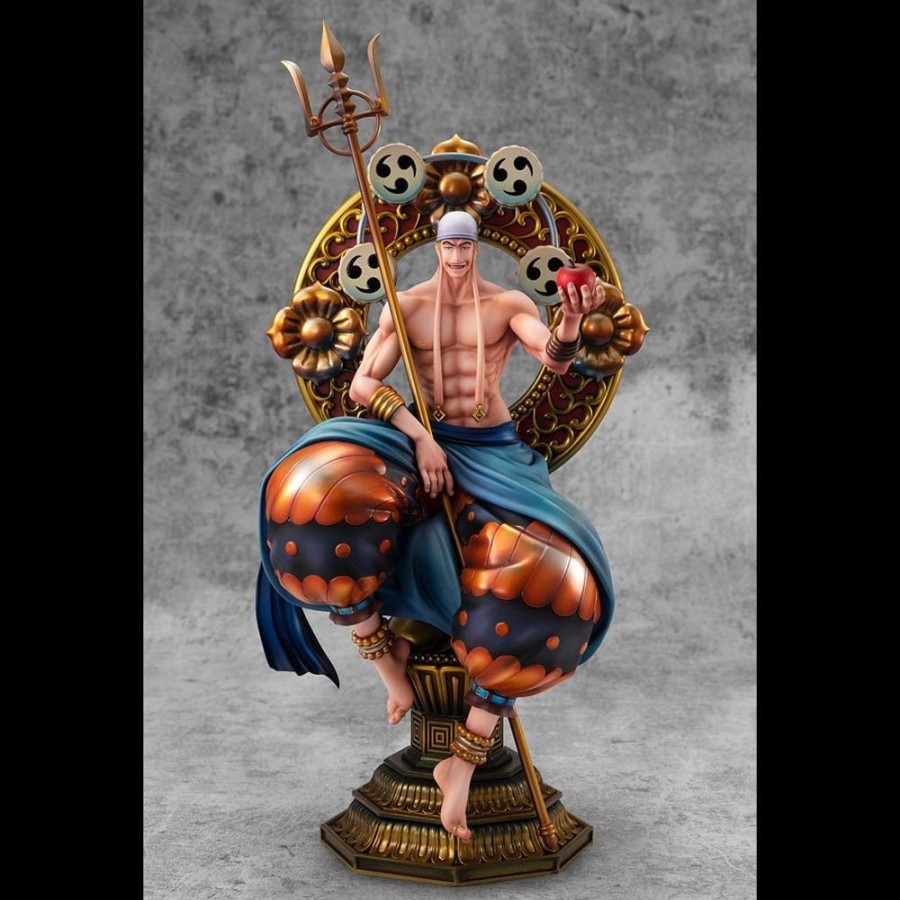 Shop MegaHouse Statuen, Busten & Figuren | One Piece - Enel Statue / - The Only God Of Skypiea - Neo Maximum P.O.P: Megahouse