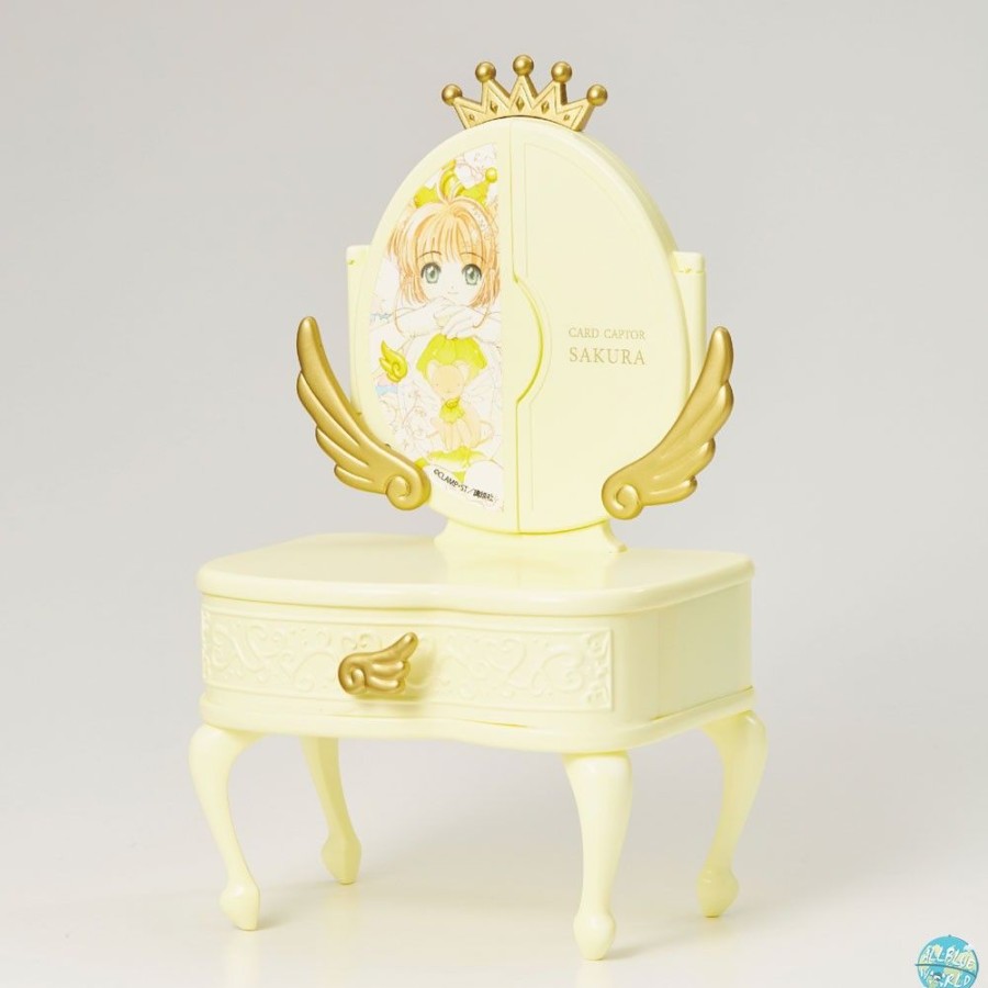 Shop Union Creative Dekoration | Card Captor Sakura - Mini Schminktisch - Piccolo Dresser / Yellow: Union Creative