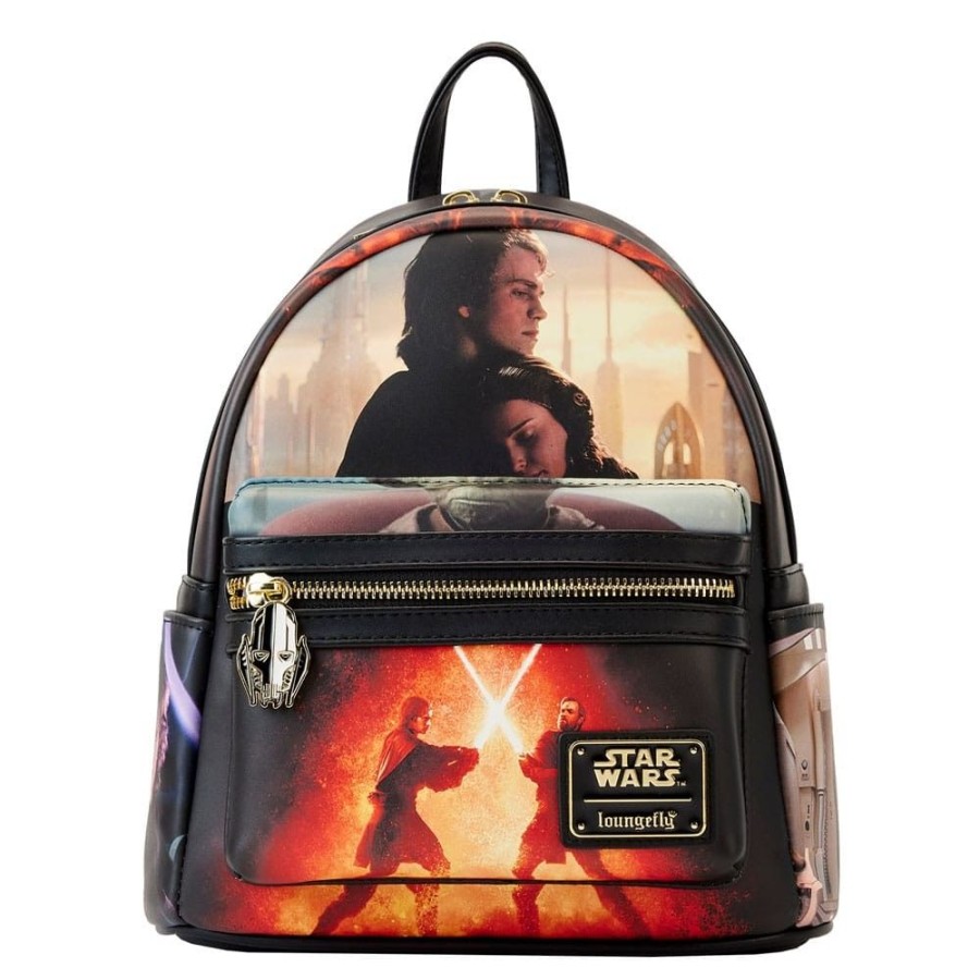 Shop Loungefly Taschen | Star Wars - Revenge Of The Sith Scene Rucksack: Loungefly