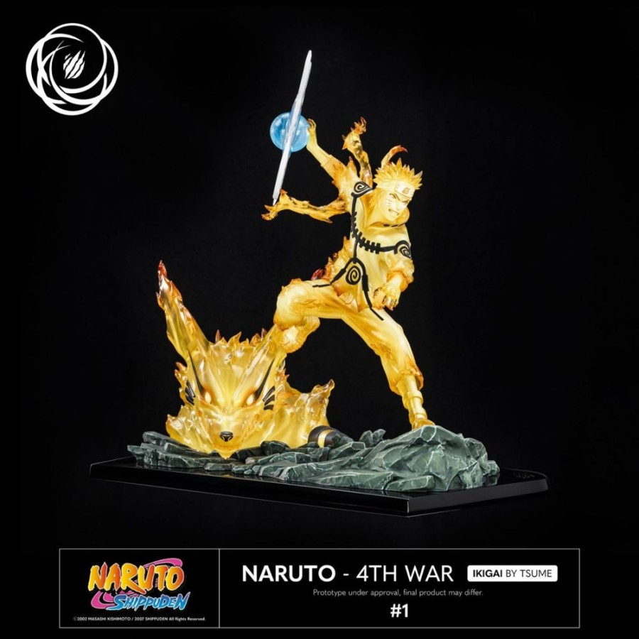 Shop Tsume Naruto | Naruto Shippuuden - Naruto Uzumaki Statue / Ikigai - 4Th War [Rucklaufer]: Tsume