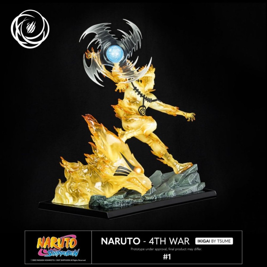 Shop Tsume Naruto | Naruto Shippuuden - Naruto Uzumaki Statue / Ikigai - 4Th War [Rucklaufer]: Tsume