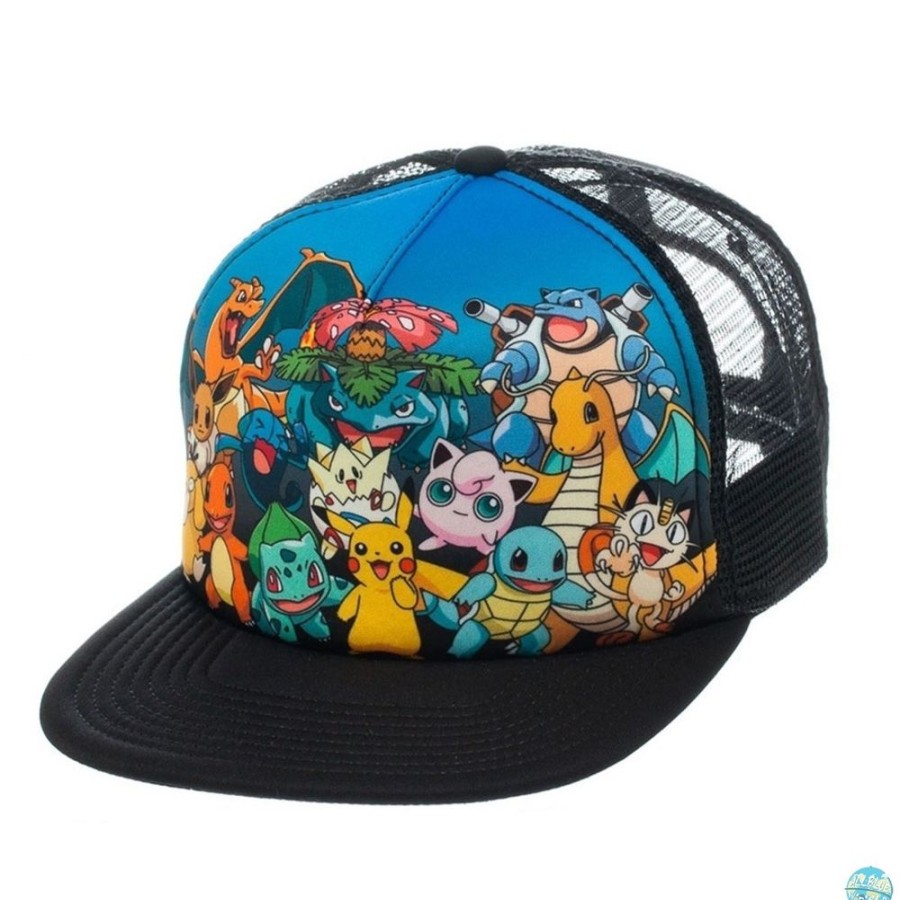 Shop Bioworld Merchandising Caps, Hute & Mutzen | Pokemon - Characters Trucker Cap: Bioworld