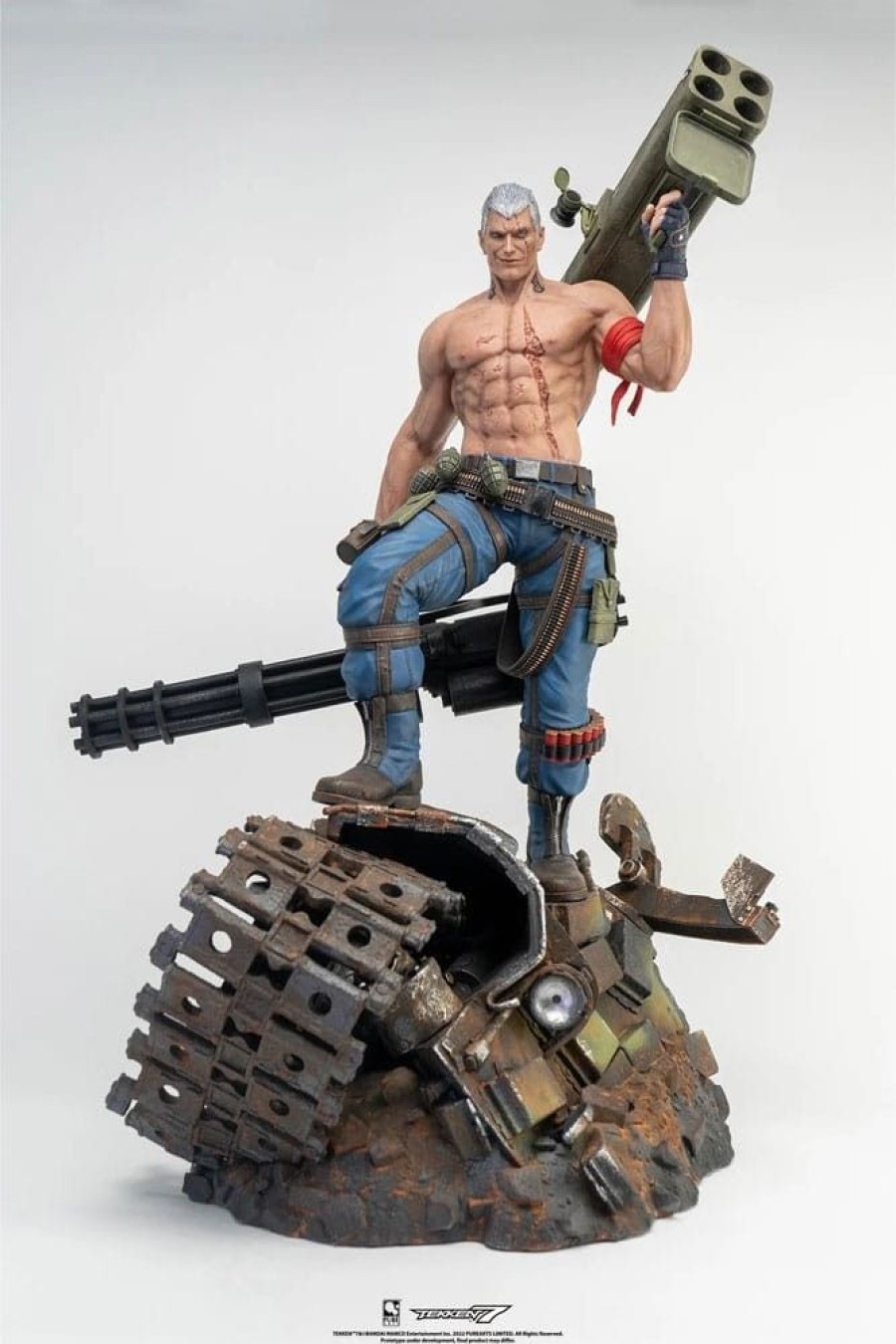 Shop Pure Arts Giant Size Figuren | Tekken - Bryan Fury Statue: Pure Arts