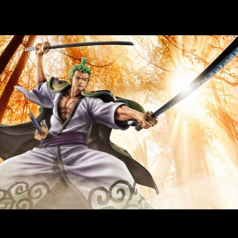 Shop MegaHouse Megahouse | One Piece - Lorenor Zorro / Zoro Juro Statue / Warriors Alliance [Neuauflage]: Megahouse