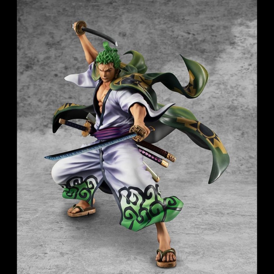 Shop MegaHouse Megahouse | One Piece - Lorenor Zorro / Zoro Juro Statue / Warriors Alliance [Neuauflage]: Megahouse