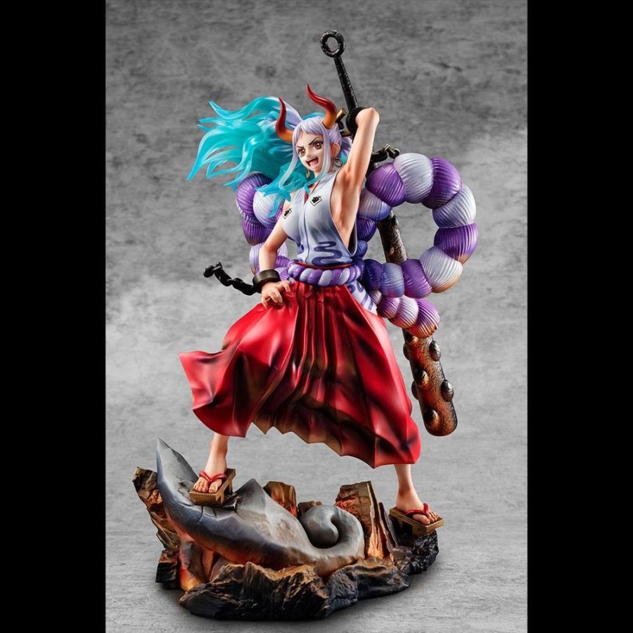 Shop MegaHouse Megahouse | One Piece - Yamato Statue / Portrait Of Pirates Wa-Maximum: Megahouse