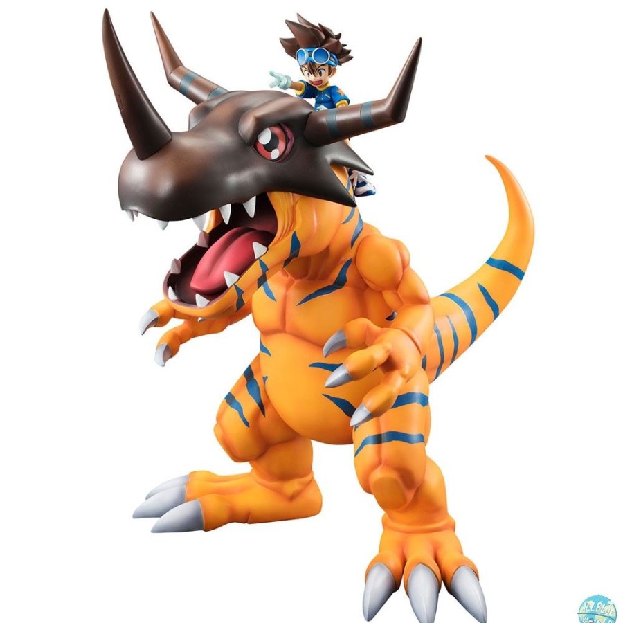 Shop MegaHouse Megahouse | Digimon Adventure - Greymon & Tai Statue / G.E.M. Serie[Neuauflage]. Megahouse