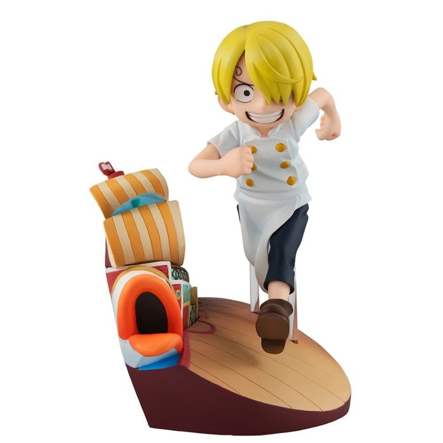 Shop MegaHouse Megahouse | One Piece - Sanji Statue / Run! Run! Run! G.E.M. Serie: Megahouse