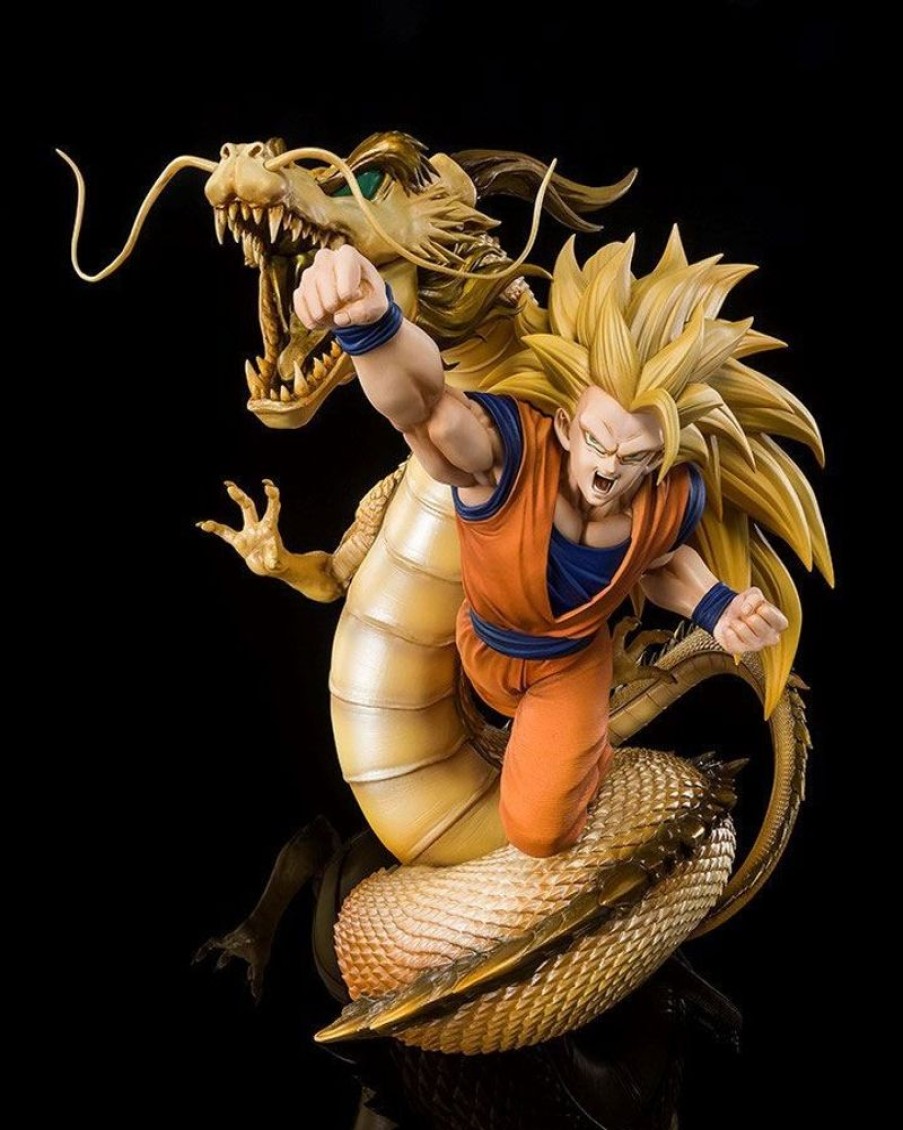 Shop Tamashii Nations Dragonball Figuren | Dragon Ball Z - Ssj3 Son Goku Statue / Figuartszero - Extra Battle: Tamashii Nations