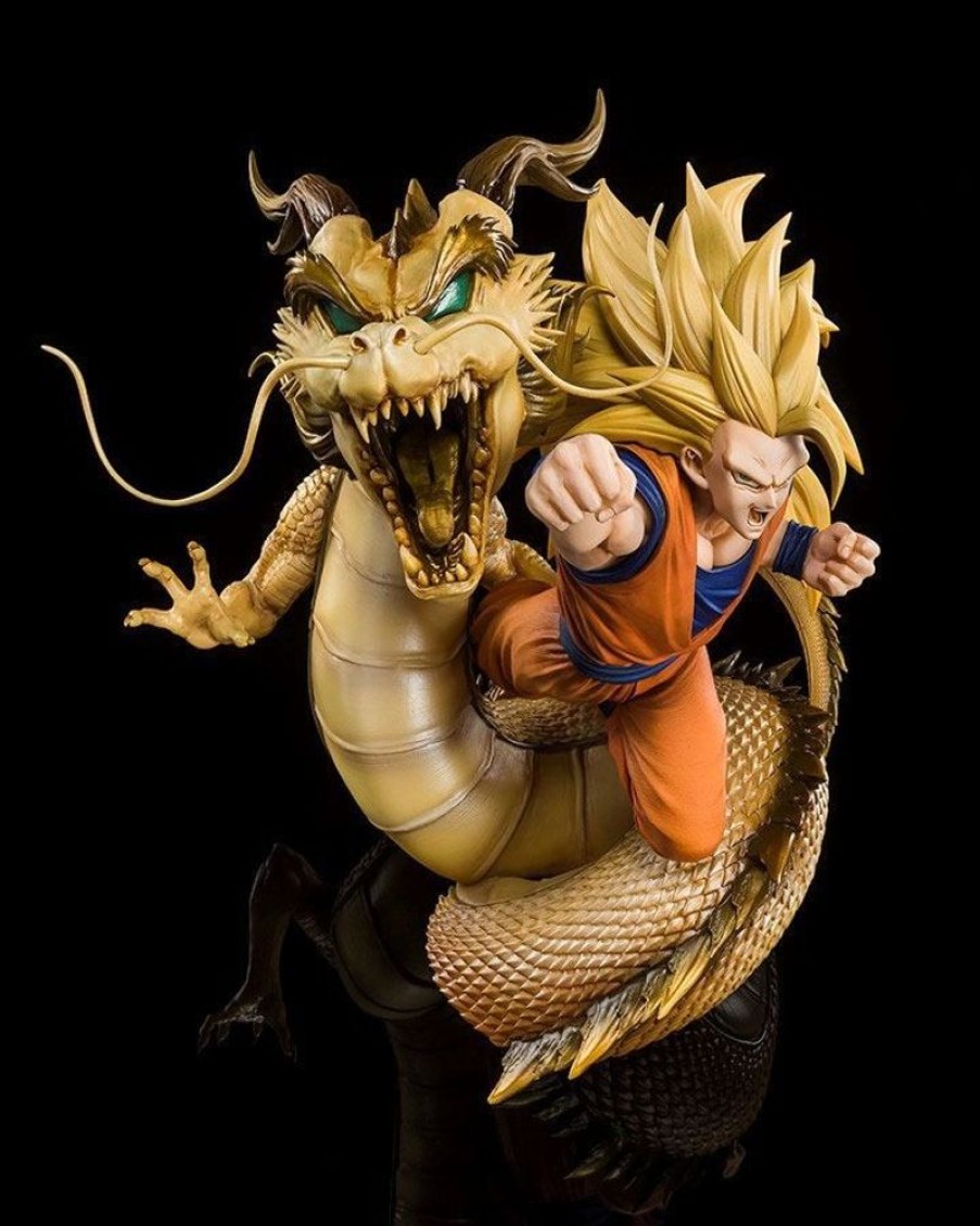 Shop Tamashii Nations Dragonball Figuren | Dragon Ball Z - Ssj3 Son Goku Statue / Figuartszero - Extra Battle: Tamashii Nations