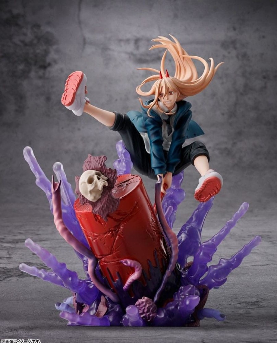 Shop Bandai Tamashii Nations Action Figuren | Chainsaw Man Figuarts Zero - Power Statue: Bandai Tamashii Nations