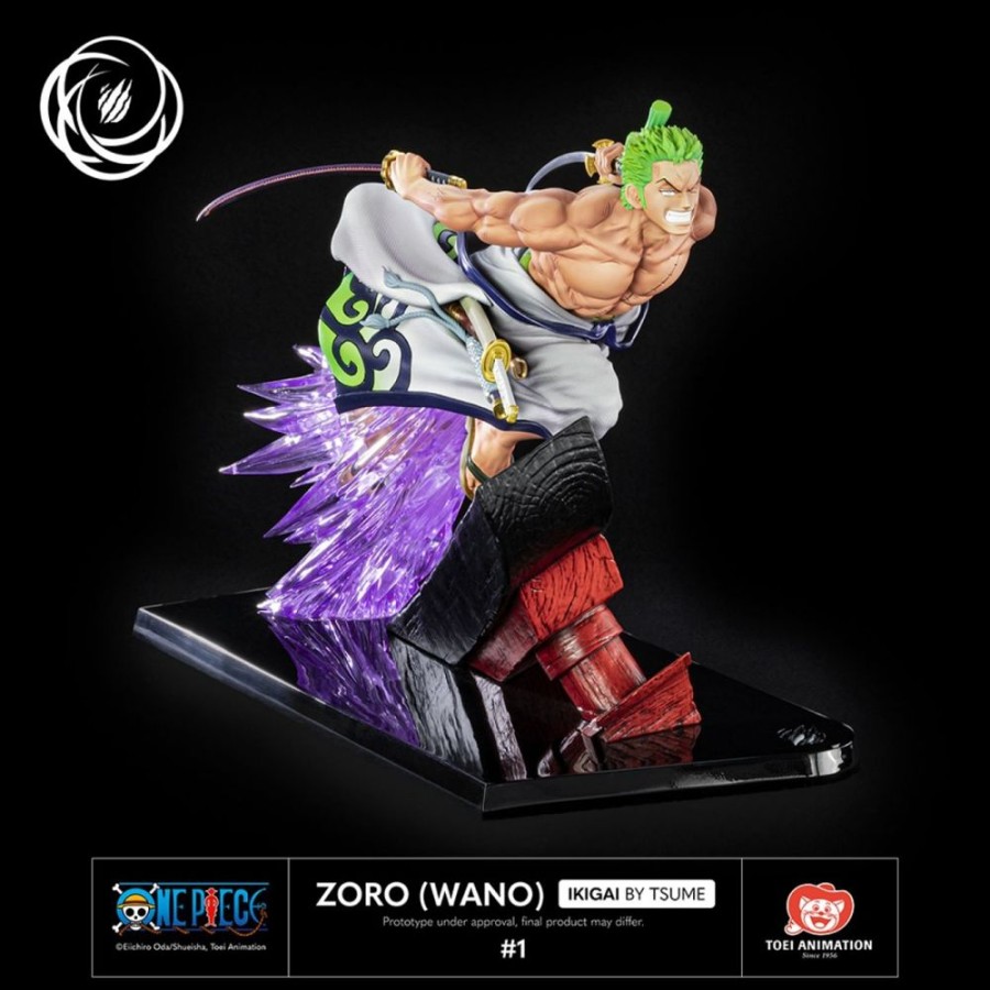 Shop Tsume Giant Size Figuren | One Piece - Zorro (Wano) Statue / Ikigai: Tsume