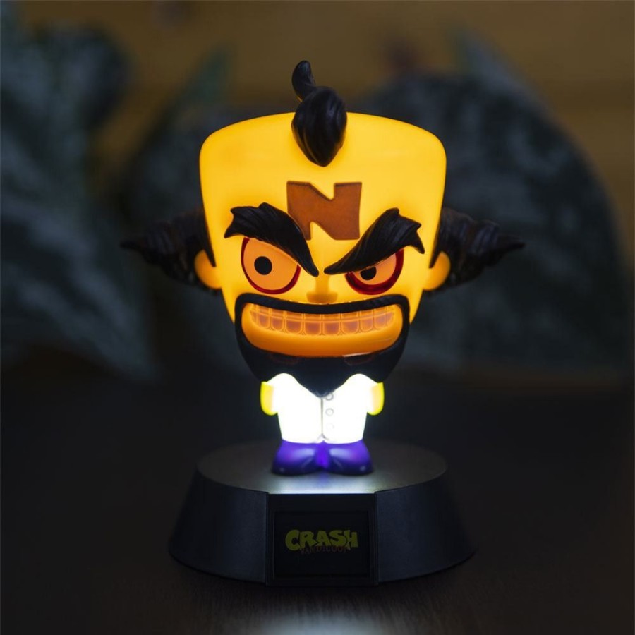 Shop Paladone Products Dekoration | Crash Bandicoot - 3D Icon Lampe / Doctor Neo Cortex: Paladone