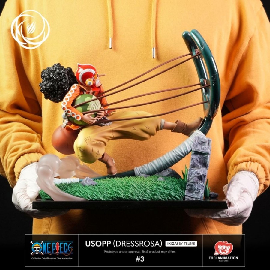 Shop Tsume Tsume Figuren & Statuen | One Piece - Usopp (Dressrosa) Statue / Ikigai: Tsume