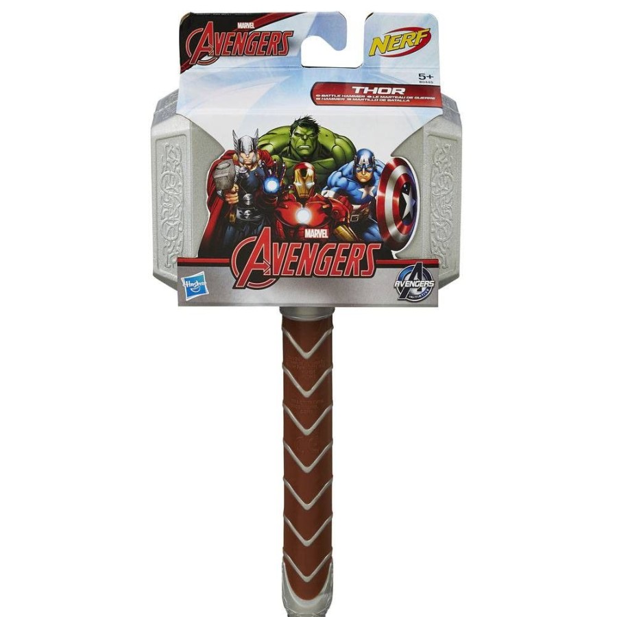 Shop Hasbro Cosplay | Avengers - Thor Hammer - Schaumstoff-Replika: Hasbro