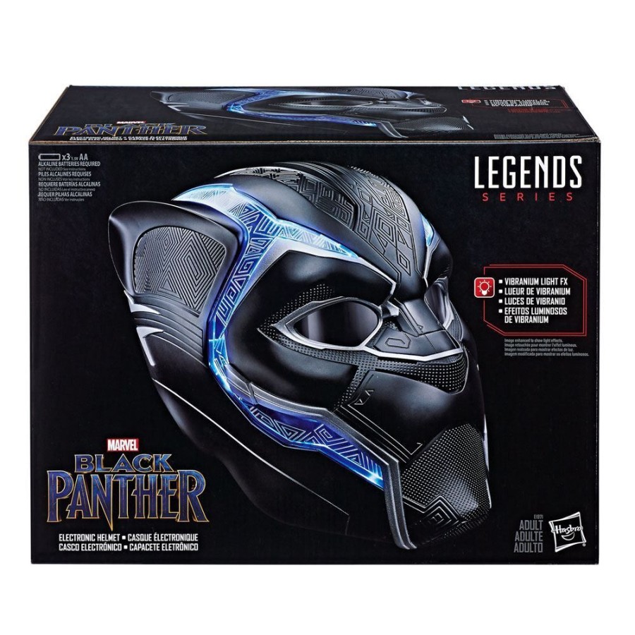 Shop Hasbro Replika | Marvel Legends - Elektronischer Helm Black Panther: Hasbro