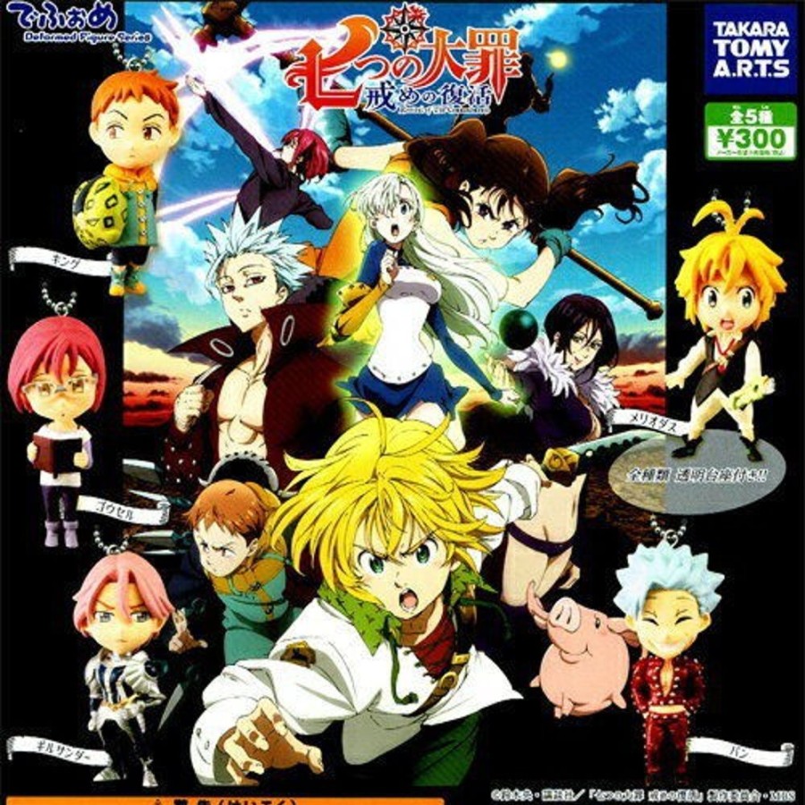 Shop Tomy Schlusselanhanger | Seven Deadly Sins - Meliodas Keychain / Gashapon:Tomy