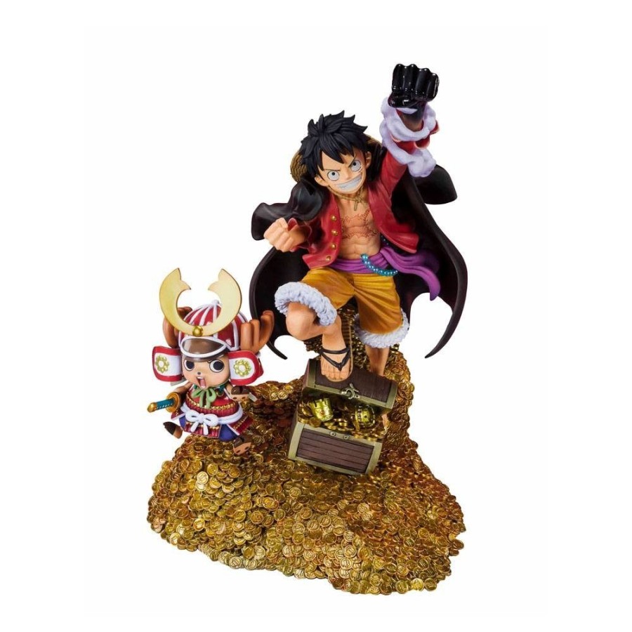 Shop Tamashii Nations One Piece Figuren | One Piece - Monkey D. Luffy & Tony Chopper Figur / Eiichiro Oda Illustration Figuartszero: Tamashii