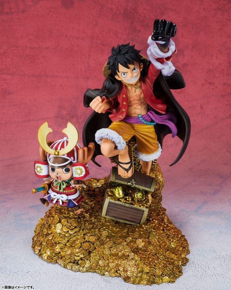 Shop Tamashii Nations One Piece Figuren | One Piece - Monkey D. Luffy & Tony Chopper Figur / Eiichiro Oda Illustration Figuartszero: Tamashii