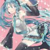 Shop POPbuddies Postkarten / Poster / Wallscrolls | Hatsune Miku Wallscroll / Pink Glitter Motiv: Popbuddies