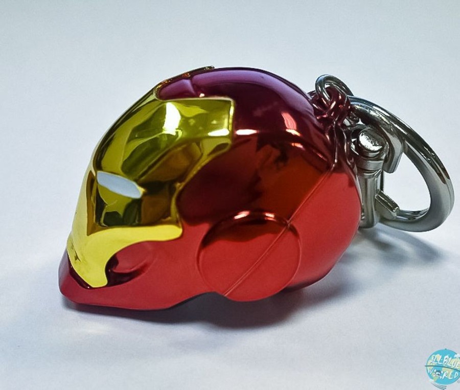 Shop SeDi Schlusselanhanger | Marvel Comics - Iron Man Helm Metall-Schlusselanhanger: Sedi