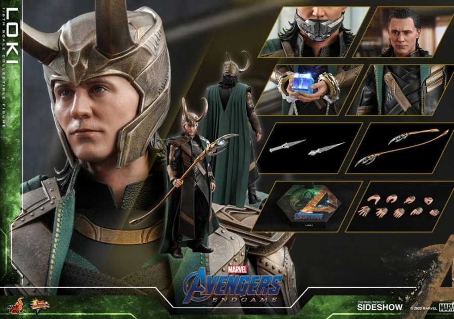 Shop Hot Toys Action Figuren | Avengers: Endgame - Loki Actionfigur / Movie Masterpiece Series: Hot Toys