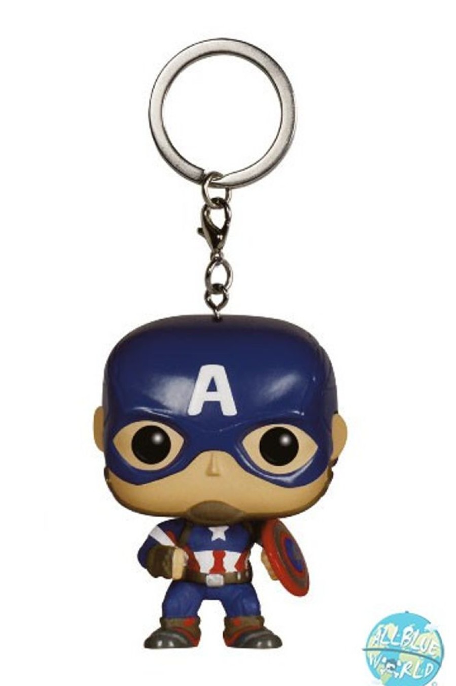 Shop Funko Schlusselanhanger | Avengers Age Of Ultron Funko Pop! Vinyl Schlusselanhanger Captain America 4 Cm