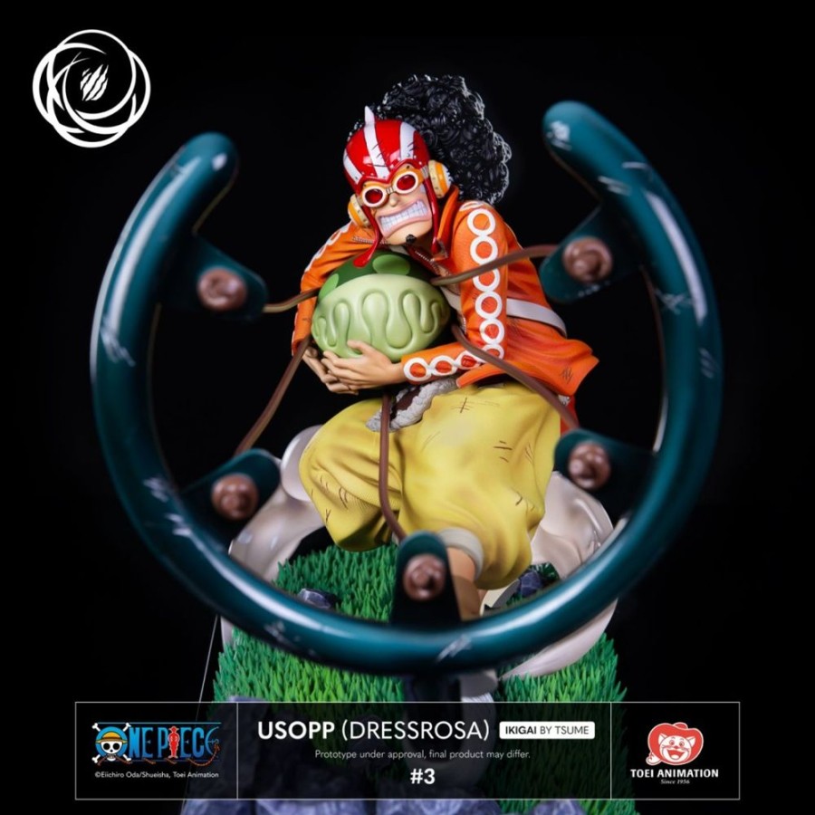 Shop Tsume Tsume | One Piece - Usopp (Dressrosa) Statue / Ikigai: Tsume