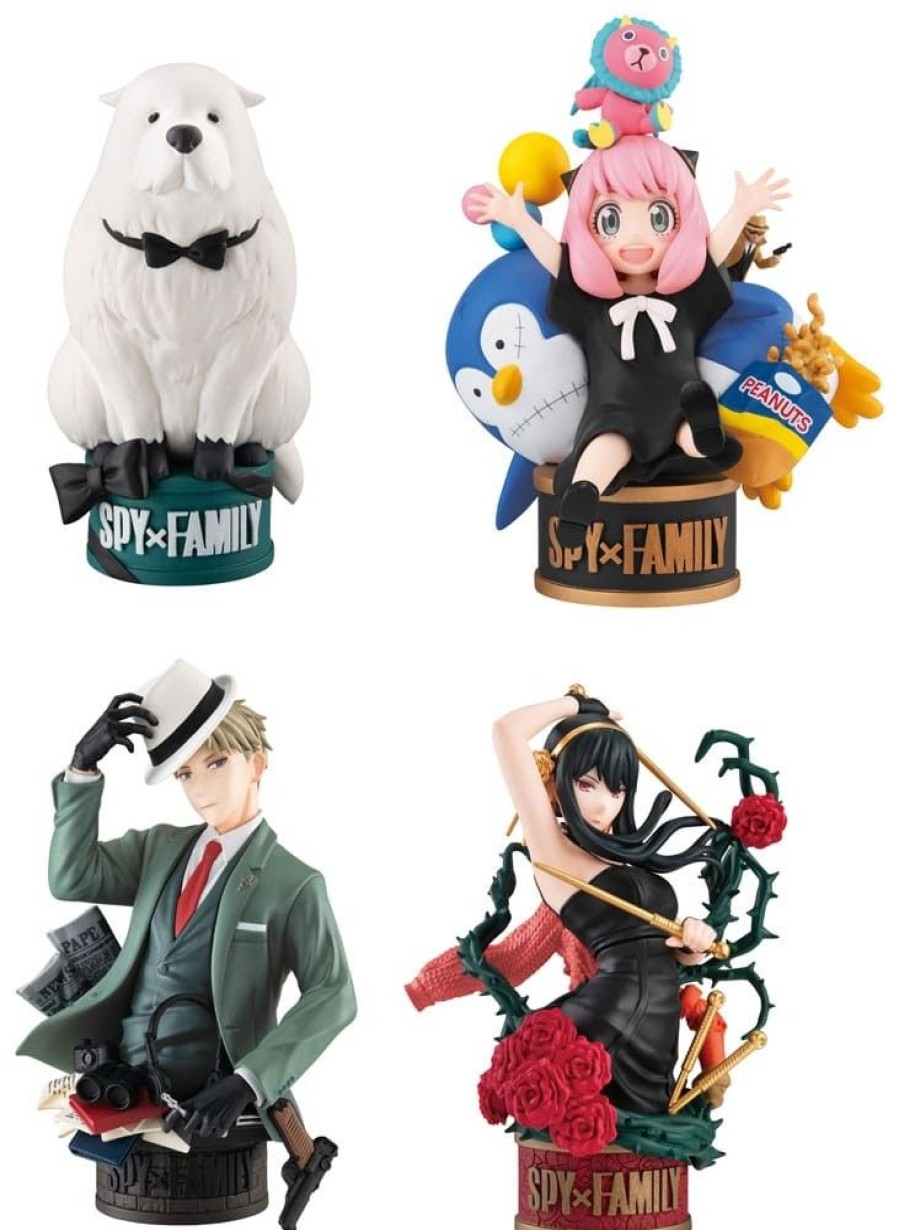 Shop MegaHouse Megahouse | Spy X Family - Petitrama Ex Series Sammelfiguren 4Er-Pack Set: Megahouse