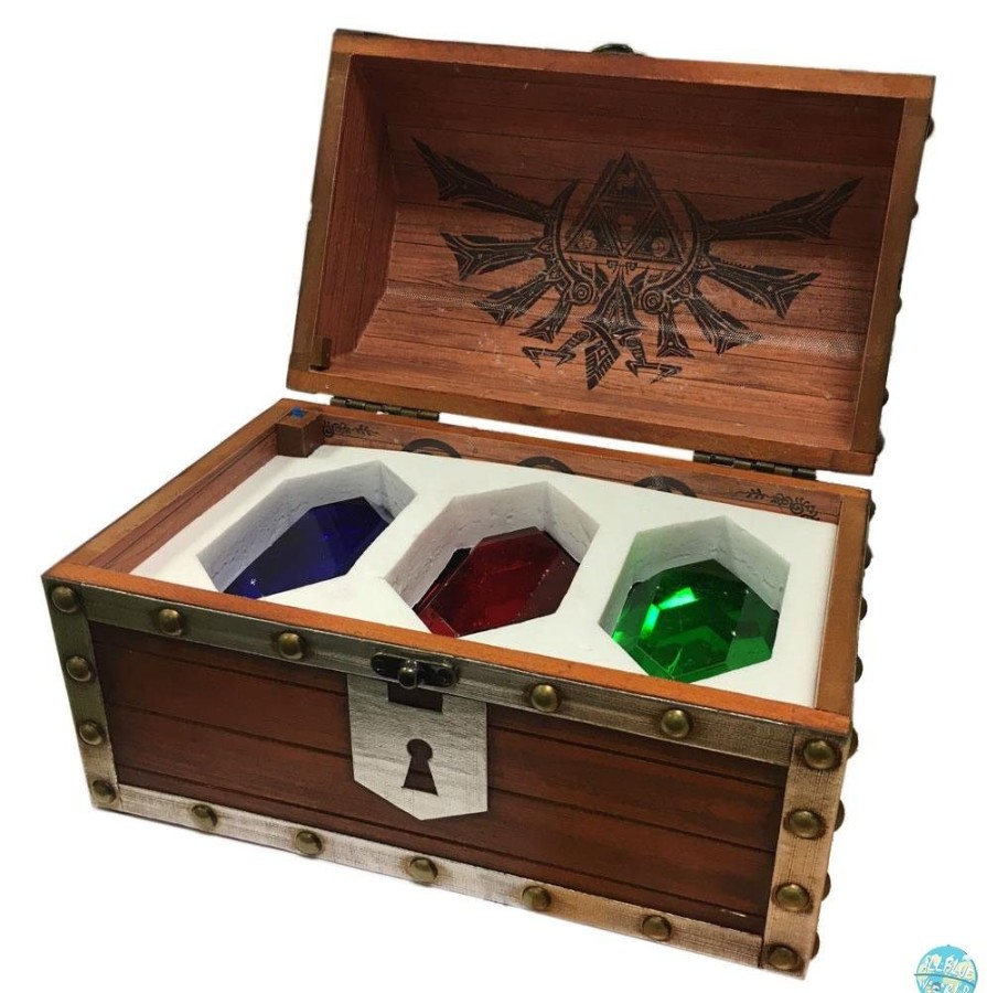 Shop Default Dekoration | Legend Of Zelda - Briefbeschwerer 3Er-Pack Rubin-Truhe