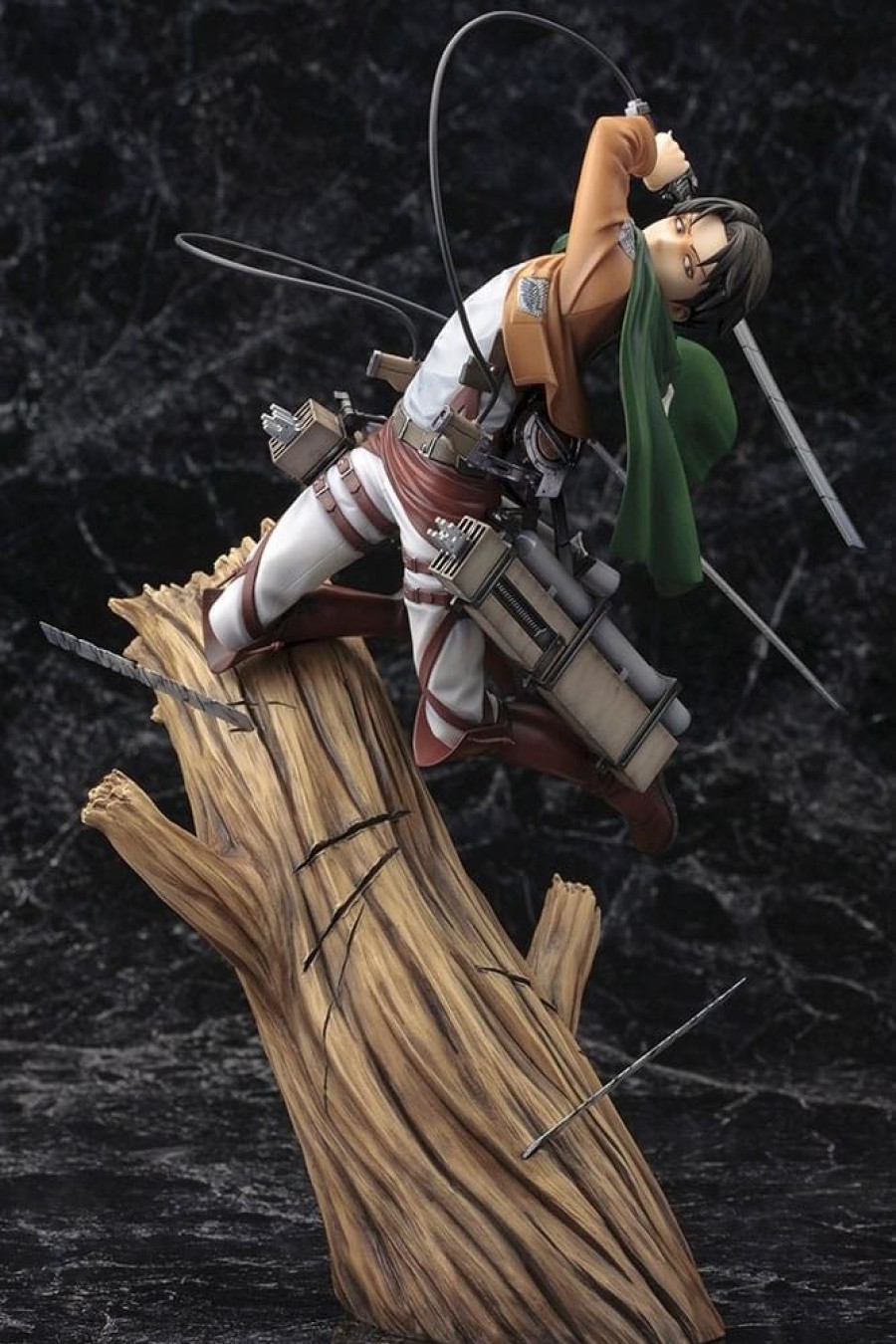 Games & Tv Kotobukiya | Attack On Titan Artfxj - Statue Levi Renewal Package Ver.: Kotobukiya