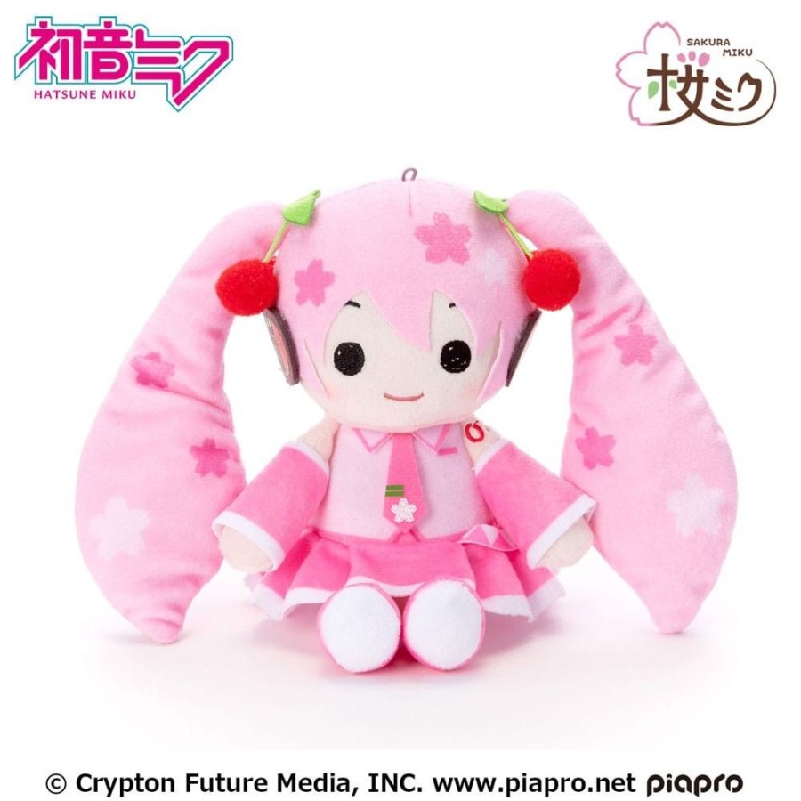 Shop Sega Pluschies / Kissen | Hatsune Miku - Hangingood Sakura Miku Pluschfigur: Sega