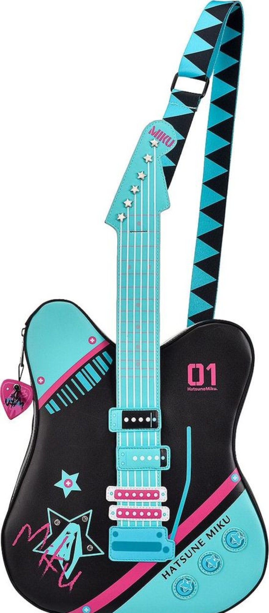 Shop Good Smile Company Sd Figuren | Hatsune Miku - Umhangetasche Character Vocal Series 01 / Hatsune Miku Guitar-Shaped: Good Smile Comp