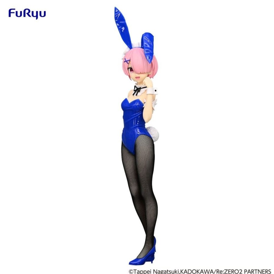 Shop Furyu Hentai / Bikini / Dessous Figuren | Re:Zero - Ram Statue / Bicute Bunnies - Blue Color Ver.: Furyu