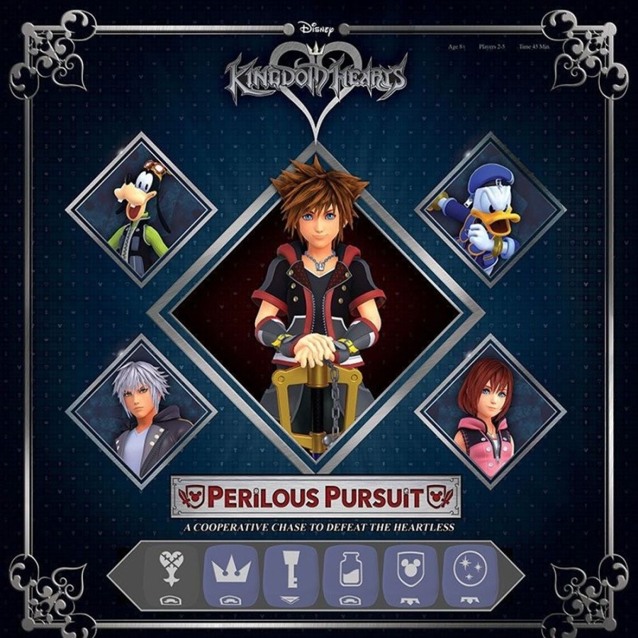 Shop USAopoly Brettspiele | Kingdom Hearts - Perilous Pursuit Brettspiel / Englische Version: Usaopoly