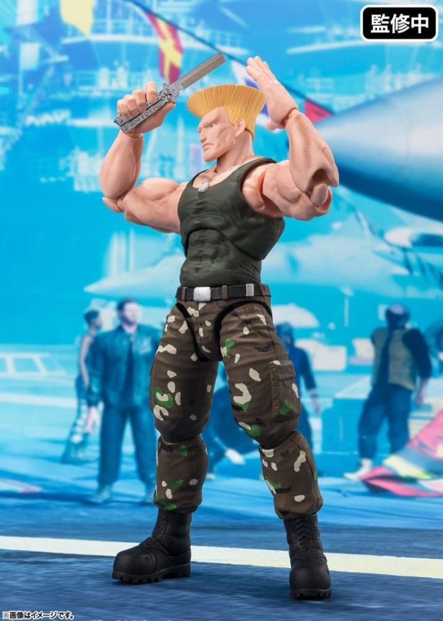 Shop Tamashii Nations Action Figuren | Street Fighter - Guile Actionfigur / S.H. Figuarts -Outfit 2-: Tamashii Nations