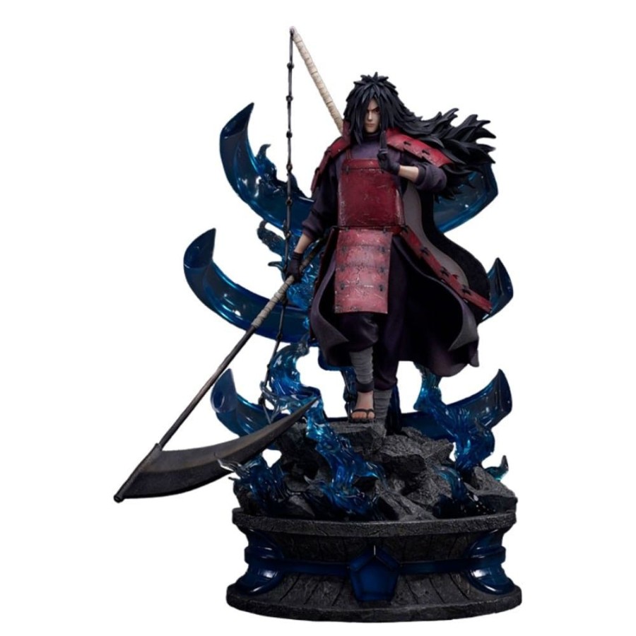 Shop HEX Collectibles Naruto | Naruto Shippuden - Uchiha Madara Statue / Master Museum: Hex Collectibles