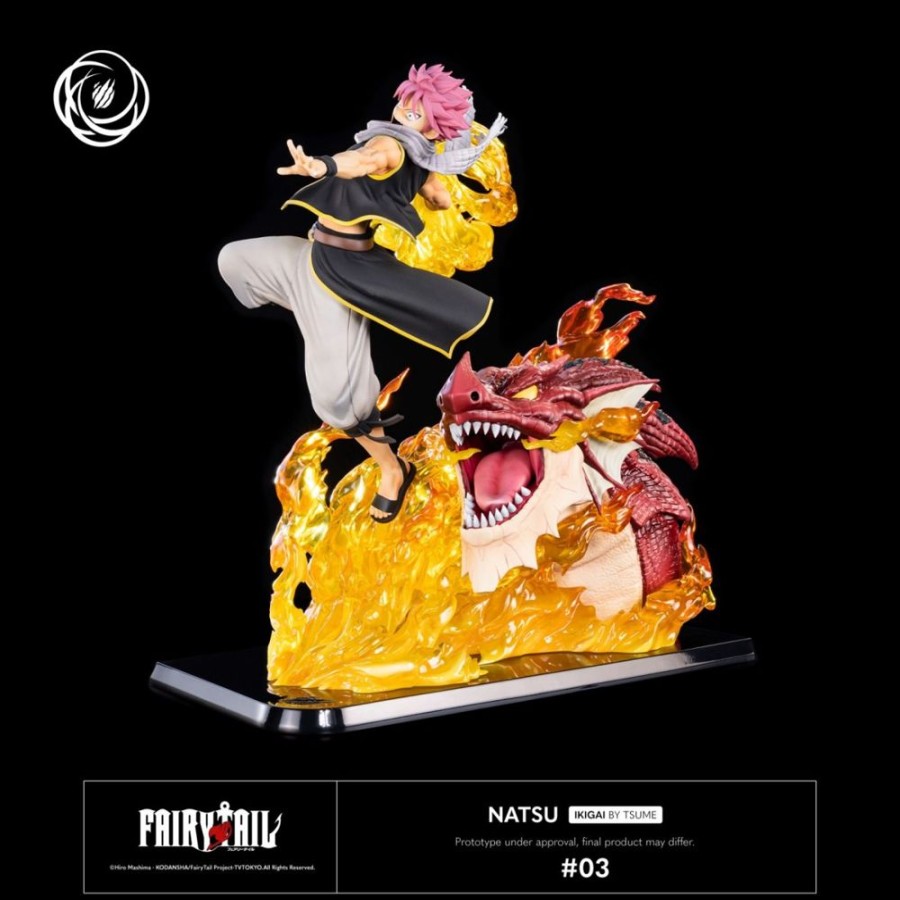 Shop Tsume Tsume Figuren & Statuen | Fairy Tail - Natsu Dragneel Statue / Ikigai: Tsume