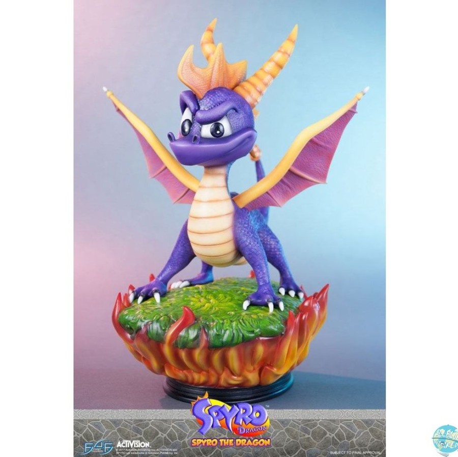 Shop First 4 Figures First 4 Figures | Spyro The Dragon - Spyro Statue: First 4 Figures