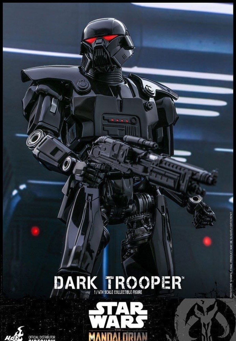 Games & Tv Hot Toys | Star Wars The Mandalorian - Dark Trooper Actionfigur: Hot Toys