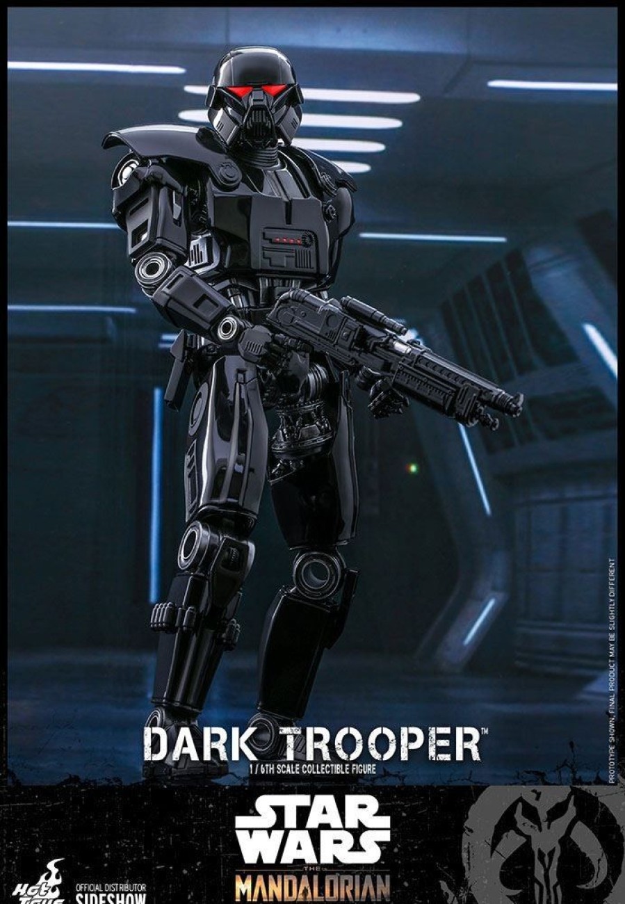 Games & Tv Hot Toys | Star Wars The Mandalorian - Dark Trooper Actionfigur: Hot Toys