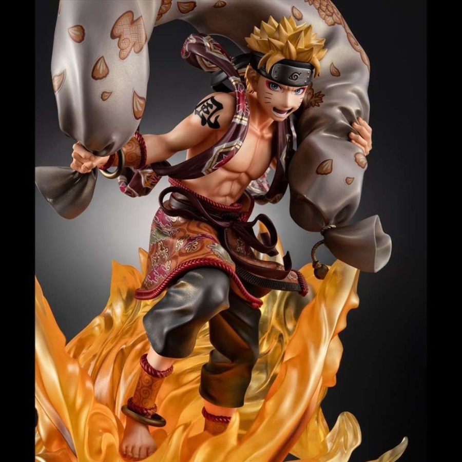 Shop MegaHouse Megahouse | Naruto Shippuden - Naruto Statue / Wind God Gem: Megahouse