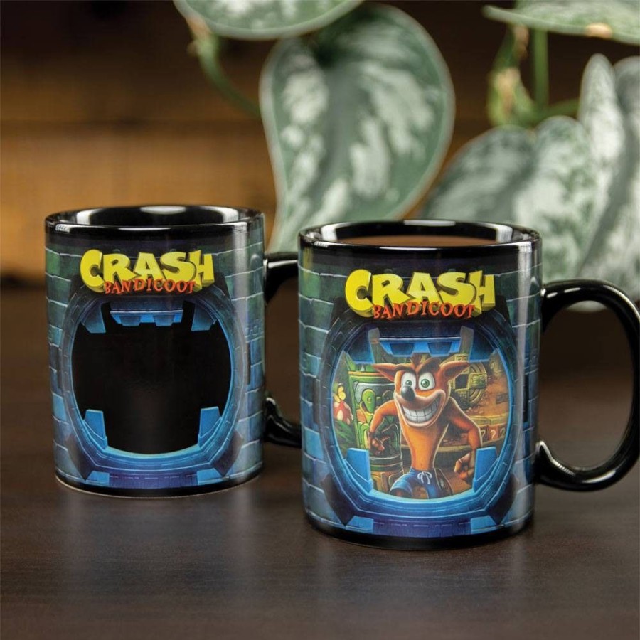 Shop Paladone Products Tassen | Crash Bandicoot - Tasse Mit Thermoeffekt / Crash Bandicoot: Paladone