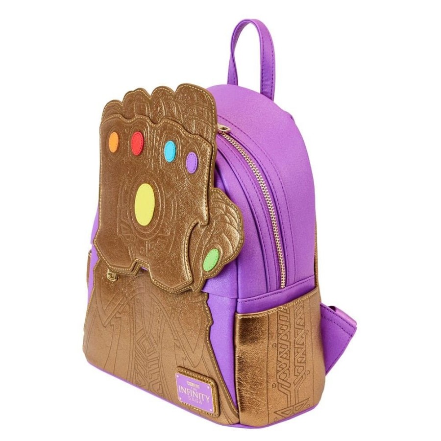 Shop Loungefly Taschen | Marvel - Rucksack Shine Thanos Gauntlet: Loungefly