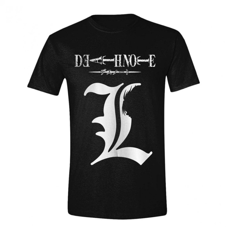 Shop PCM Shirts, Hoodys & Tanks | Death Note - T-Shirt / Shadow Of L - Unisex S: Pcm