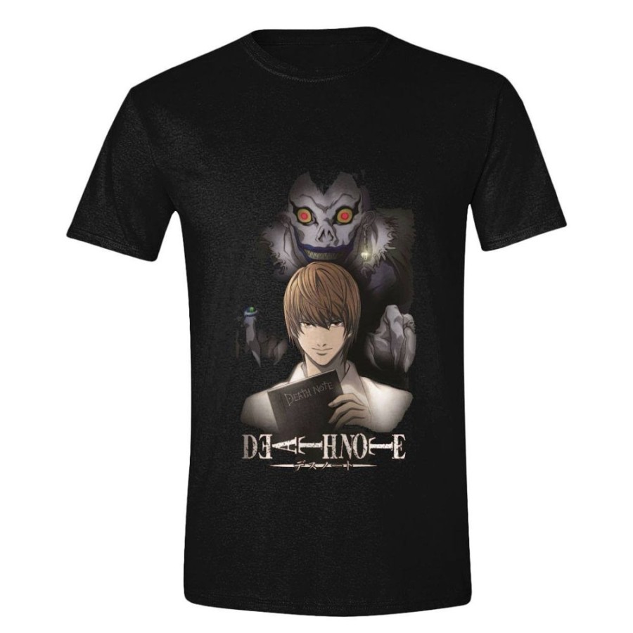 Shop PCM Shirts, Hoodys & Tanks | Death Note - T-Shirt / Ryuk Behind The Death - Unisex L: Pcm