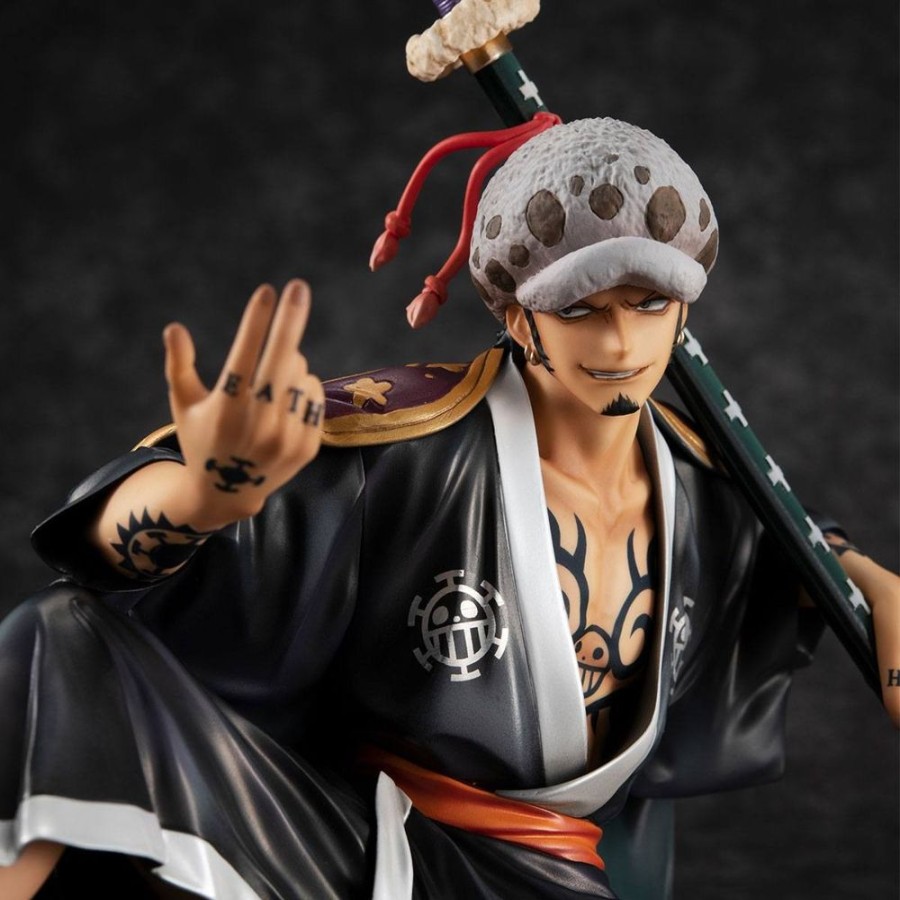 Shop MegaHouse Megahouse | One Piece - Trafalgar Law Statue / Warriors Alliance [Neuauflage]: Megahouse