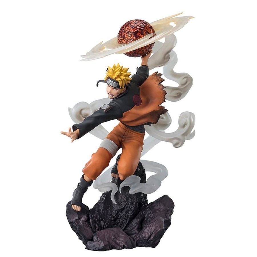 Shop Bandai Tamashii Nations Anime Prize Figuren | Naruto Shippuden Figuarts Zero Extra Battle - Naruto Statue Uzumaki-Sage Art: Lava Release Rasenshur